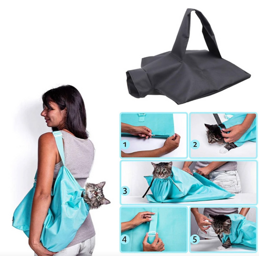 BOLSA DE TRANSPORTE PORTABLE PARA GATOS